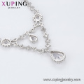 set-173 xuping frau hochzeit schmuck diamant natürlichen brautschmuck set bijoux fantaisie